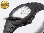 Nautilus 5711 DIW Carbon DIWF 1:1 Best Edition Silver Textured Dial on Carbon/PVD Bracelet 324CS - Görsel 8