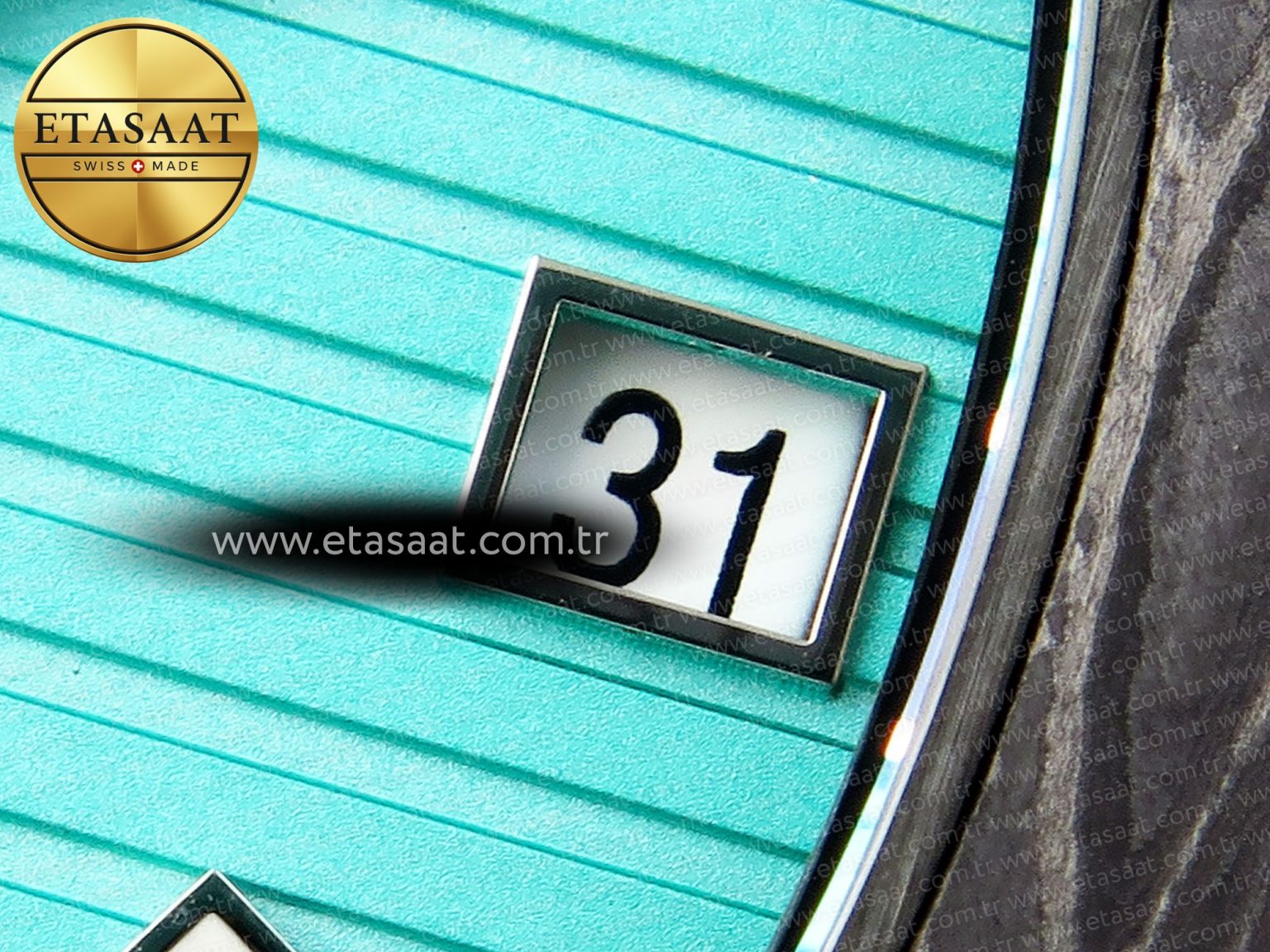 Nautilus 5711 DIW Carbon DIWF 1:1 Best Edition Tiffany Blue Textured Dial on Carbon/PVD Bracelet 324CS - Görsel 11