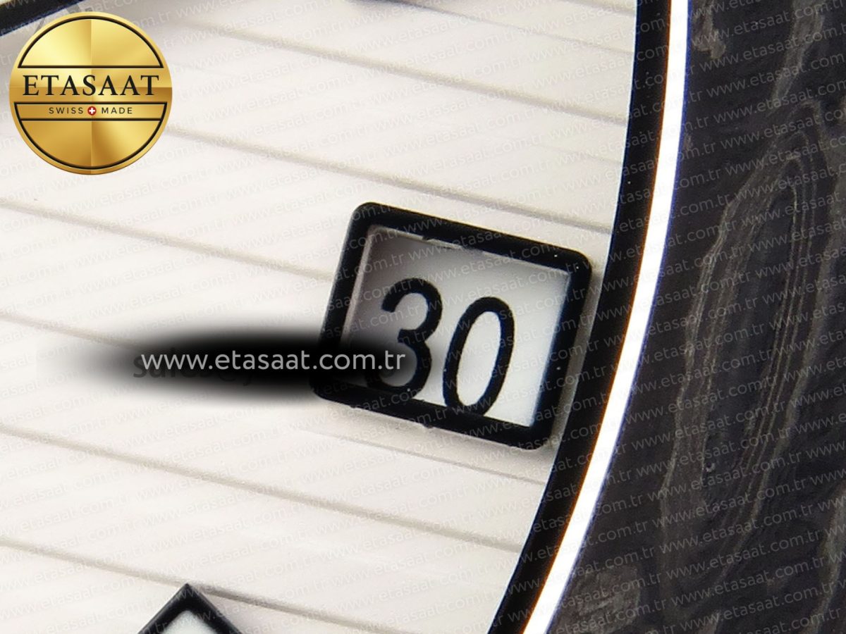 NAUTILUS 5711 DIW CARBON DIWF 1:1 BEST EDITION WHITE TEXTURED DIAL ON CARBON BRACELET 324CS - Görsel 11