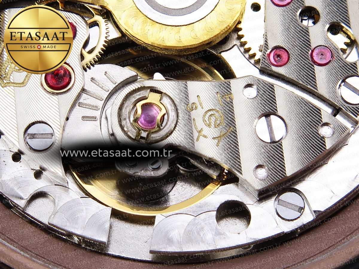 Patek Philippe NAUTILUS 5711 RG GRAY DIAL PURPLE DIAMONDS 324CS - Görsel 21