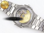 Patek Philippe NAUTILUS 5711 SS  GRAY DIAL PURPLE DIAMONDS 324CS - Görsel 16