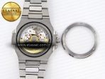 Patek Philippe NAUTILUS 5711 SS  GRAY DIAL PURPLE DIAMONDS 324CS - Görsel 17