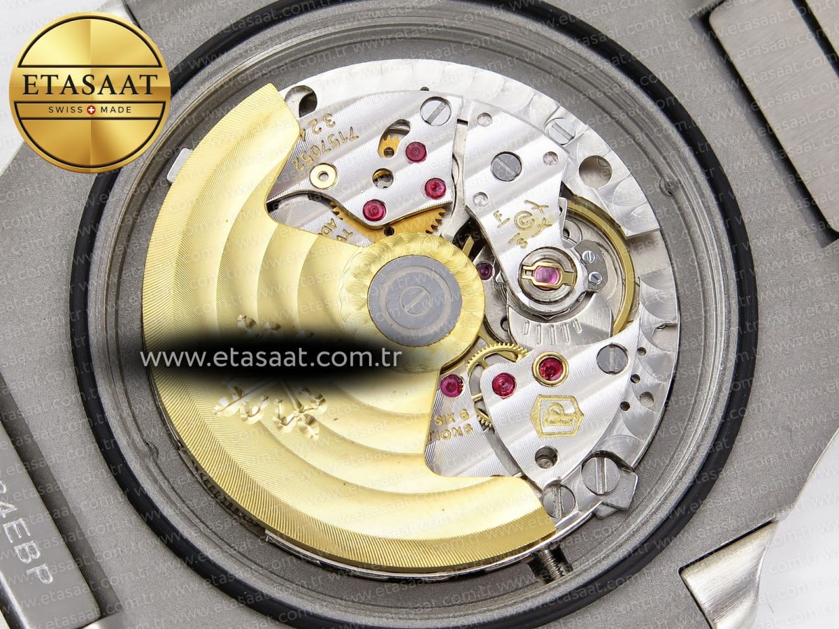 Patek Philippe NAUTILUS 5711 SS  GRAY DIAL PURPLE DIAMONDS 324CS - Görsel 19