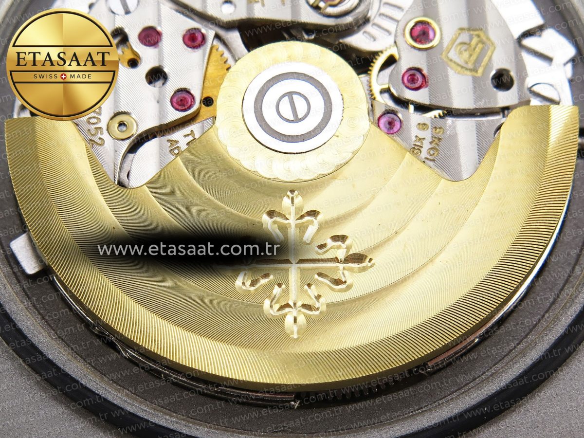 Patek Philippe NAUTILUS 5711 SS  GRAY DIAL PURPLE DIAMONDS 324CS - Görsel 20