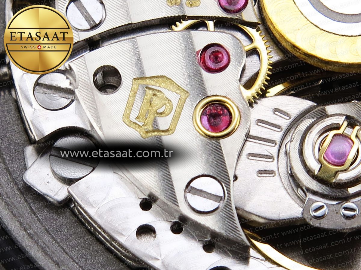 Patek Philippe NAUTILUS 5711 SS  GRAY DIAL PURPLE DIAMONDS 324CS - Görsel 22