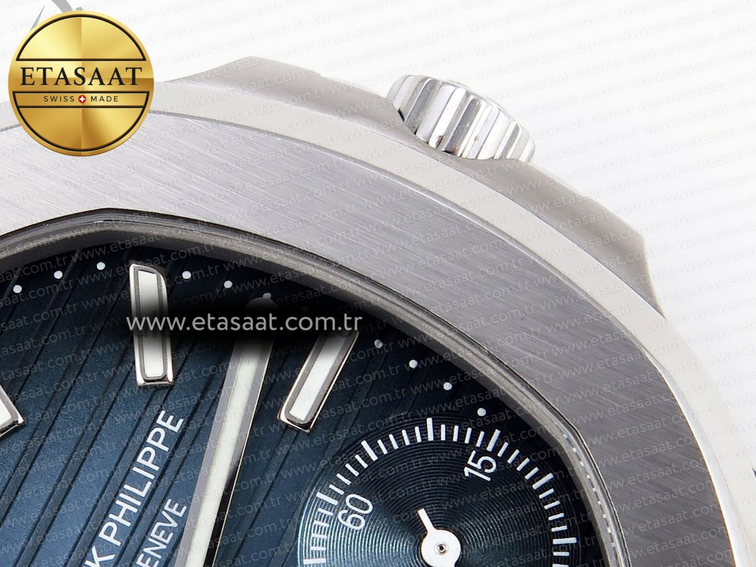 Patek Philippe NAUTILUS 5712  BLUE DIAL ON SS A240 - Görsel 12