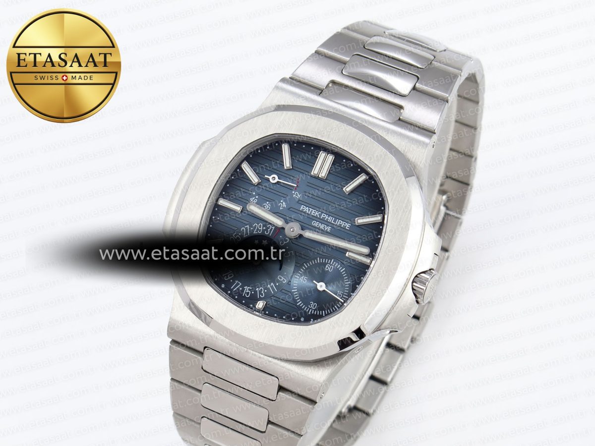Patek Philippe NAUTILUS 5712  BLUE DIAL ON SS A240 - Görsel 2