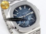 Patek Philippe NAUTILUS 5712  BLUE DIAL ON SS A240 - Görsel 5