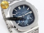 Patek Philippe NAUTILUS 5712  BLUE DIAL ON SS A240 - Görsel 5