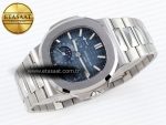 Patek Philippe NAUTILUS 5712  BLUE DIAL ON SS A240 - Görsel 6