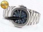 Patek Philippe NAUTILUS 5712  BLUE DIAL ON SS A240 - Görsel 7
