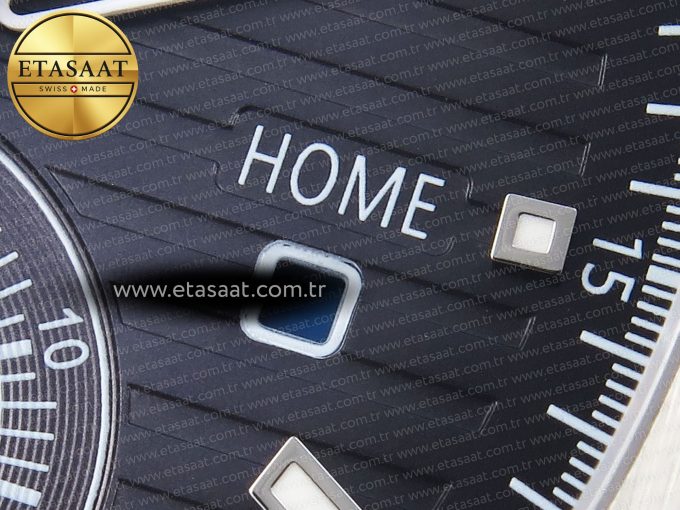 Nautilus 5990 SS SPPF 1:1 Best Edition Gray Dial on SS Bracelet A28-520 Clone - Görsel 11