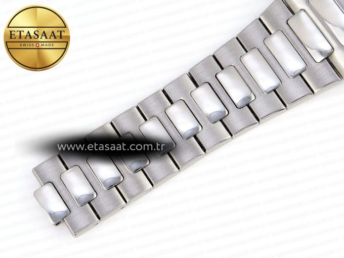 Nautilus 5990 SS SPPF 1:1 Best Edition Gray Dial on SS Bracelet A28-520 Clone - Görsel 25