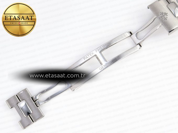 Nautilus 5990 SS SPPF 1:1 Best Edition Gray Dial on SS Bracelet A28-520 Clone - Görsel 28
