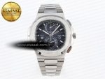Nautilus 5990 SS SPPF 1:1 Best Edition Gray Dial on SS Bracelet A28-520 Clone - Görsel 3