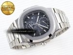 Nautilus 5990 SS SPPF 1:1 Best Edition Gray Dial on SS Bracelet A28-520 Clone - Görsel 7