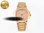 NAUTILUS 7118 LADIES RG PPF 1:1 BEST EDITION RG DIAL ON RG BRACELET 324CS - Görsel 3