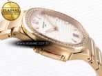 NAUTILUS 7118 LADIES RG PPF 1:1 BEST EDITION WHITE DIAL DIAMONDS BEZEL ON RG BRACELET 324CS - Görsel 9