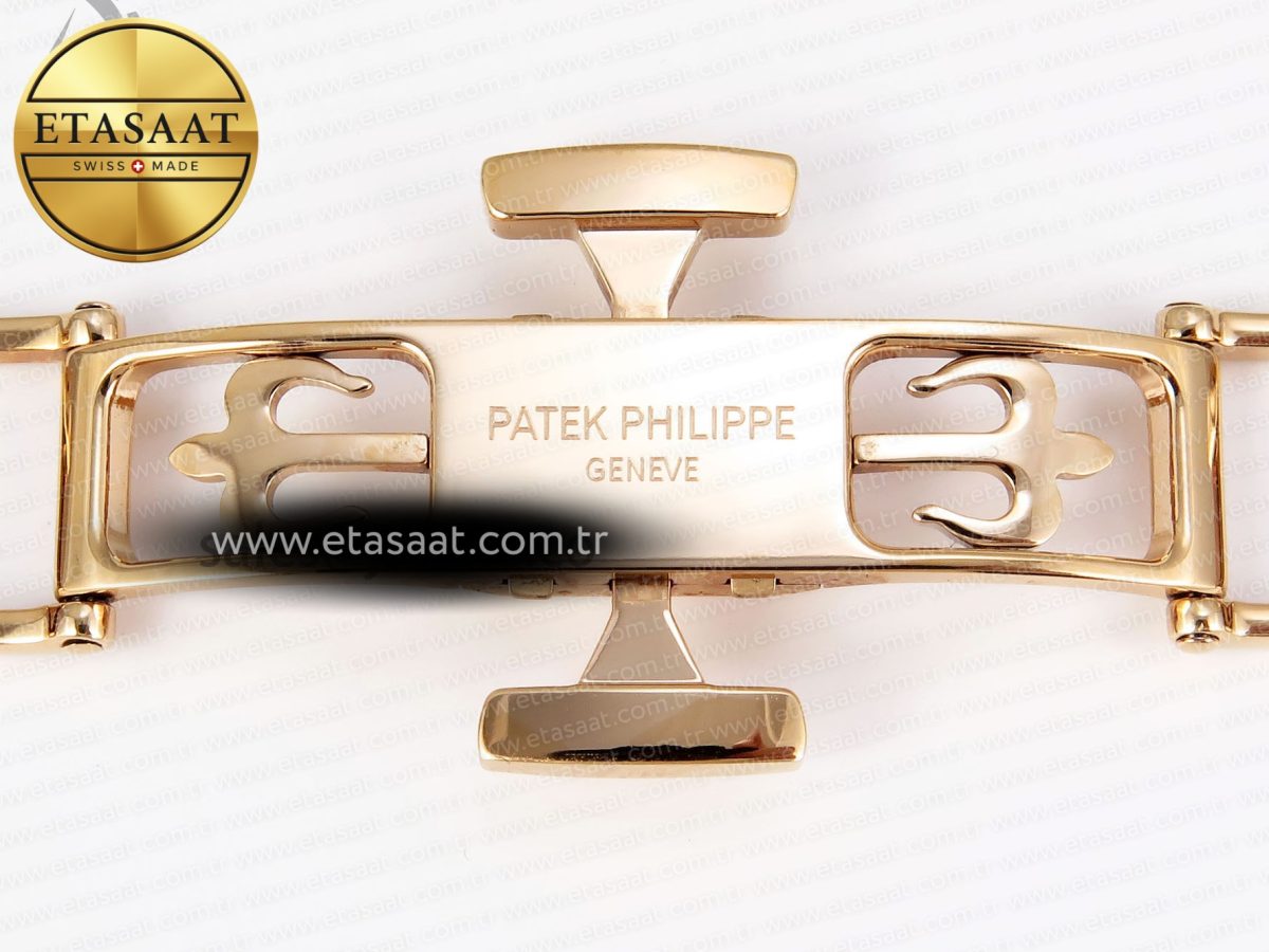 NAUTILUS 7118 LADIES RG PPF 1:1 BEST EDITION WHITE DIAL ON RG BRACELET 324CS - Görsel 30