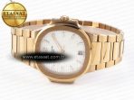 NAUTILUS 7118 LADIES RG PPF 1:1 BEST EDITION WHITE DIAL ON RG BRACELET 324CS - Görsel 6