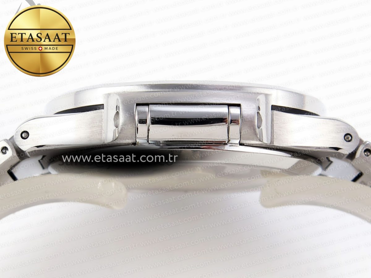 NAUTILUS 7118 LADIES SS PPF 1:1 BEST EDITION BLUE DIAL DIAMONDS BEZEL ON SS BRACELET 324CS - Görsel 12