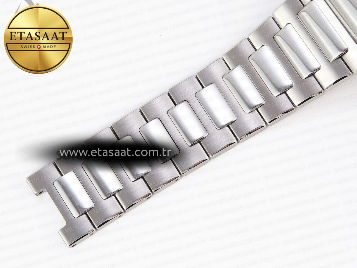 NAUTILUS 7118 LADIES SS PPF 1:1 BEST EDITION BLUE DIAL DIAMONDS BEZEL ON SS BRACELET 324CS - Görsel 23