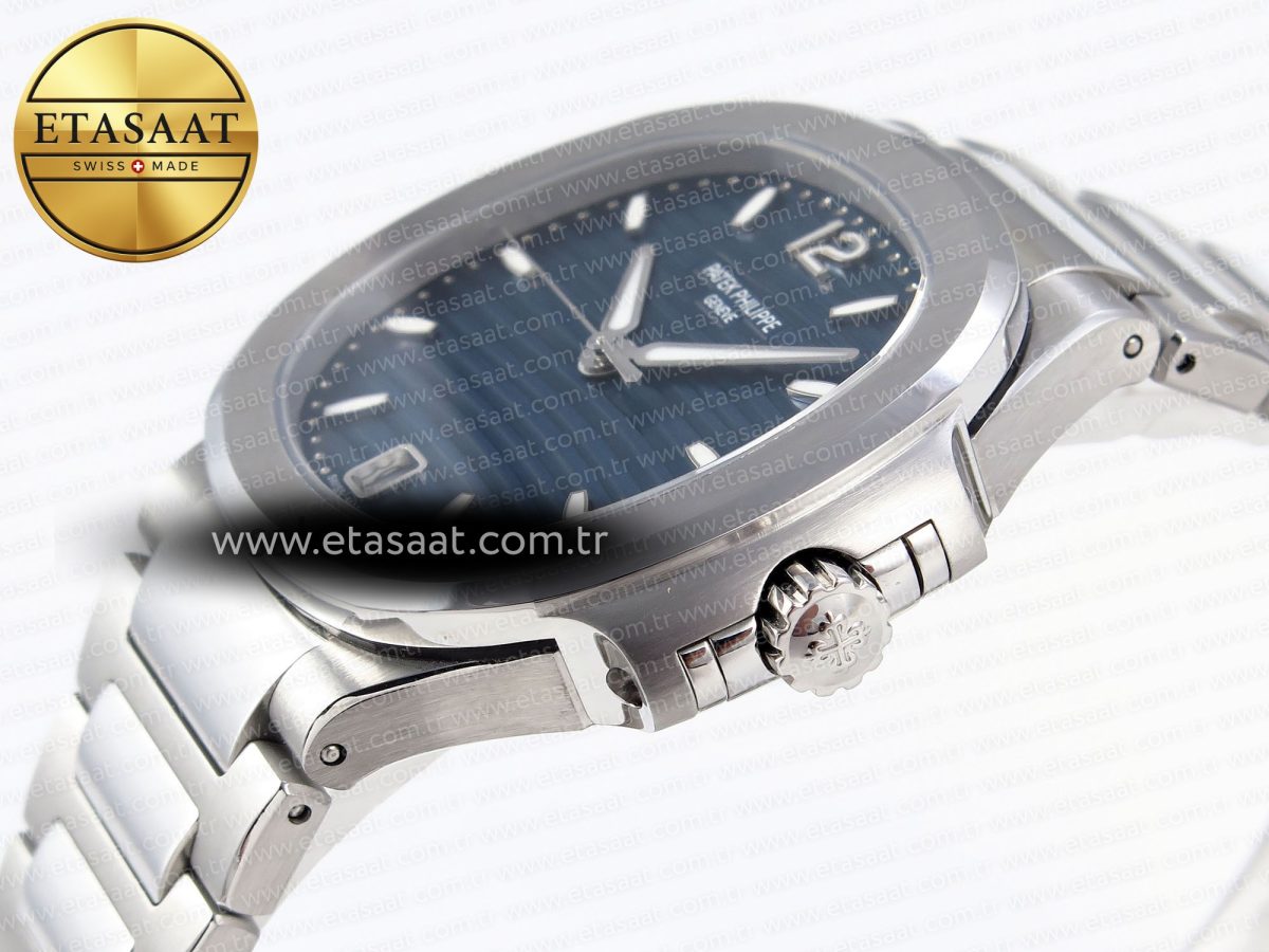 NAUTILUS 7118 LADIES SS PPF 1:1 BEST EDITION BLUE DIAL ON SS BRACELET 324CS - Görsel 8