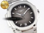 NAUTILUS 7118 LADIES SS PPF 1:1 BEST EDITION BROWN DIAL ON SS BRACELET 324CS - Görsel 5