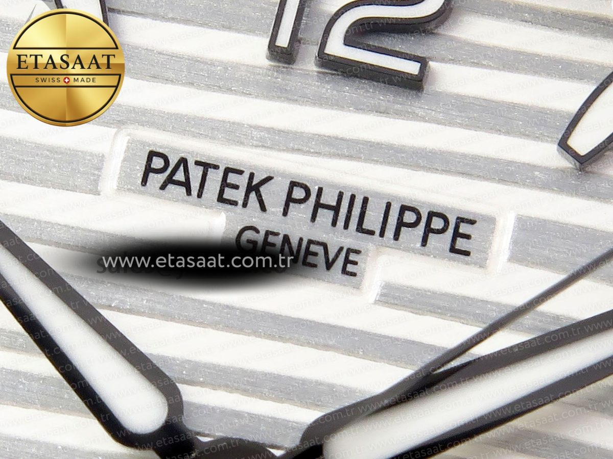 NAUTILUS 7118 LADIES SS PPF 1:1 BEST EDITION WHITE DIAL ON SS BRACELET 324CS - Görsel 10