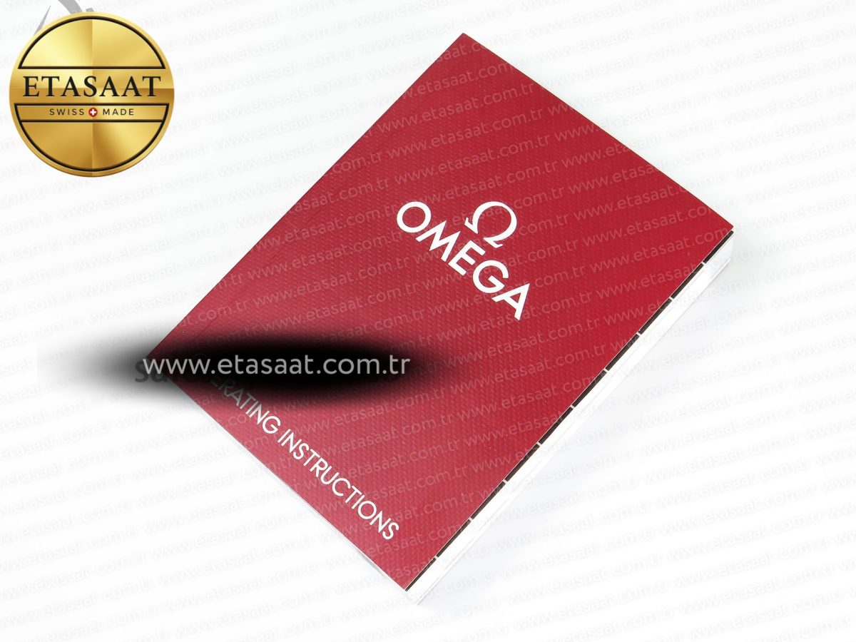 OMEGA GIFT BOXSET WITH PAPERS AND CARDS - Görsel 16