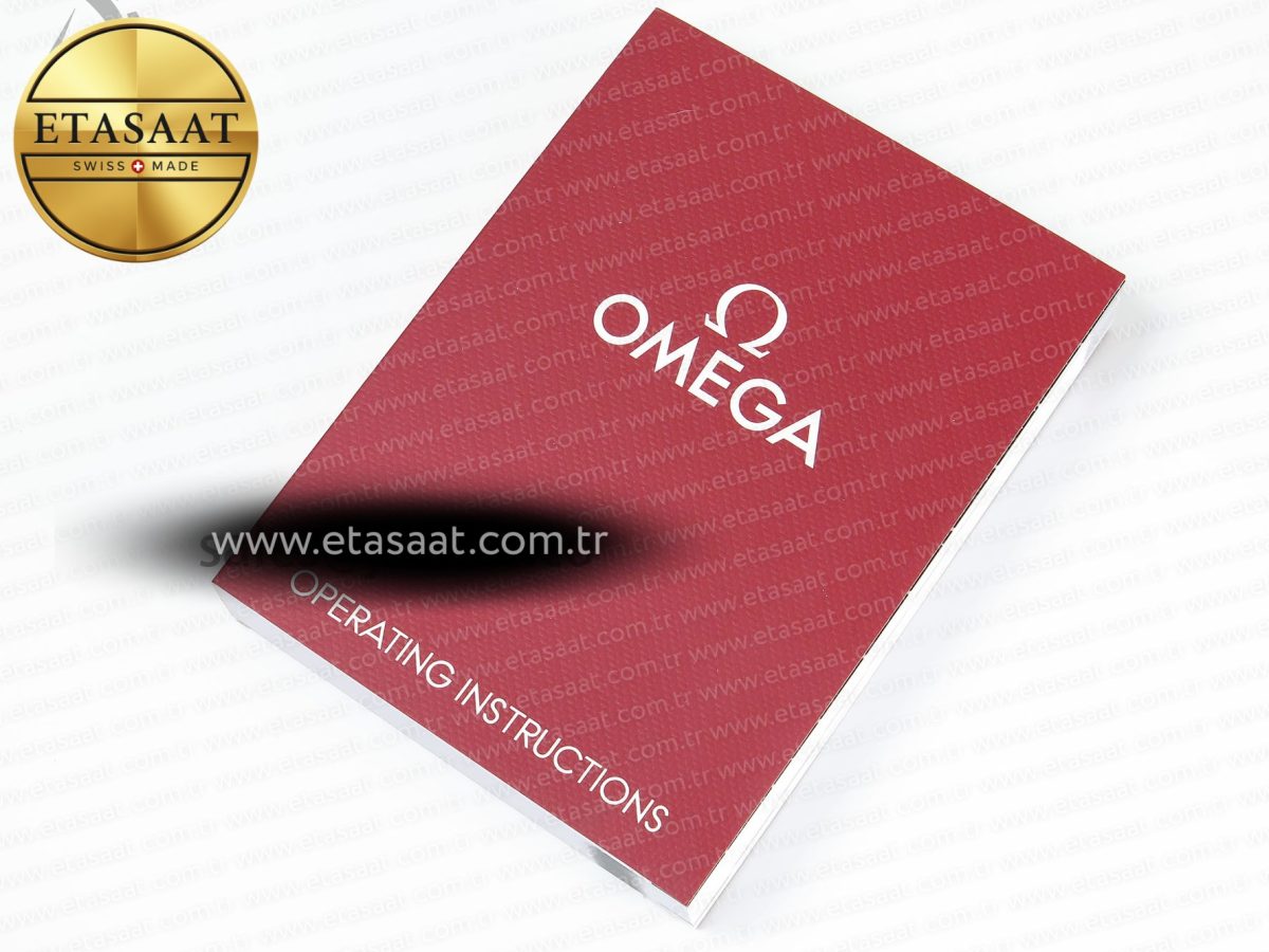 OMEGA WOODEN BOXSET WITH PAPERS & CARDS - Görsel 16
