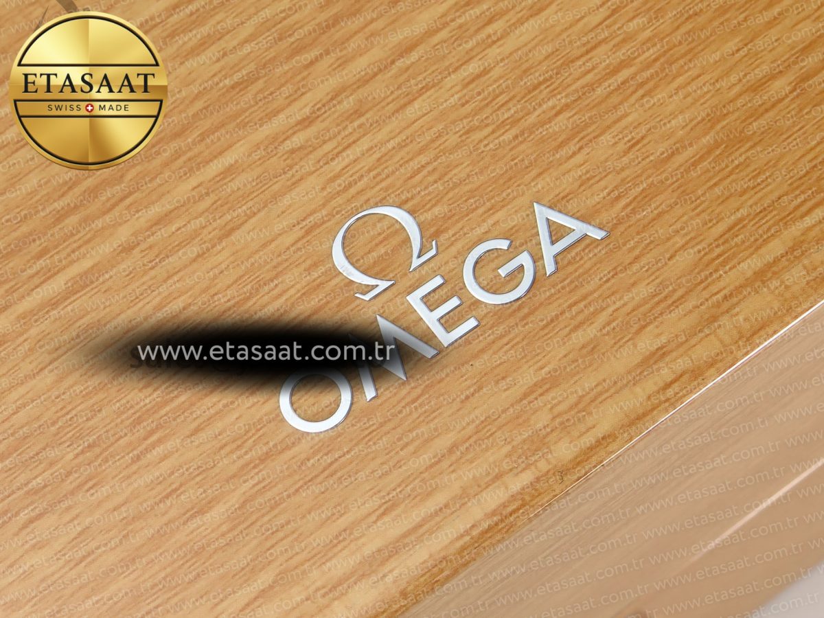 OMEGA WOODEN BOXSET WITH PAPERS & CARDS - Görsel 4