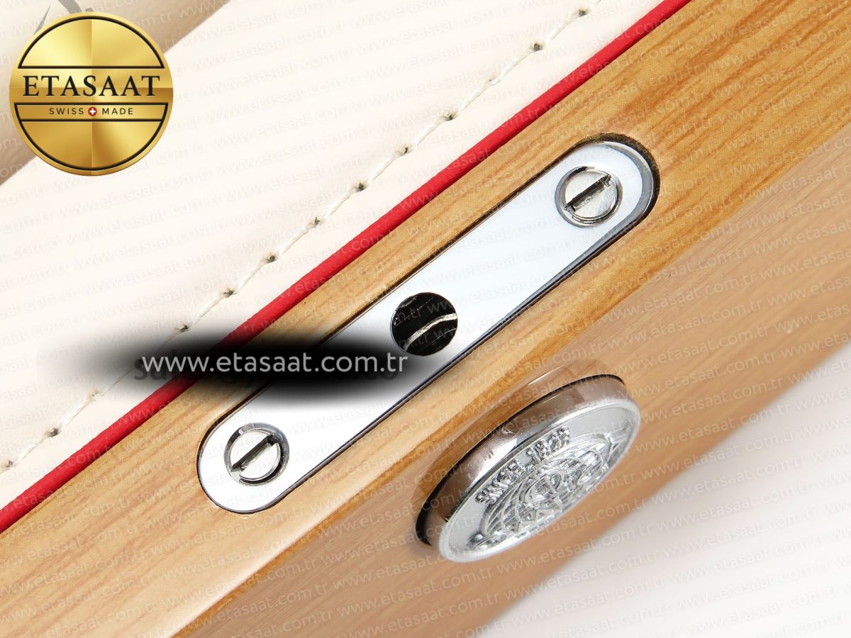 OMEGA WOODEN BOXSET WITH PAPERS & CARDS - Görsel 7