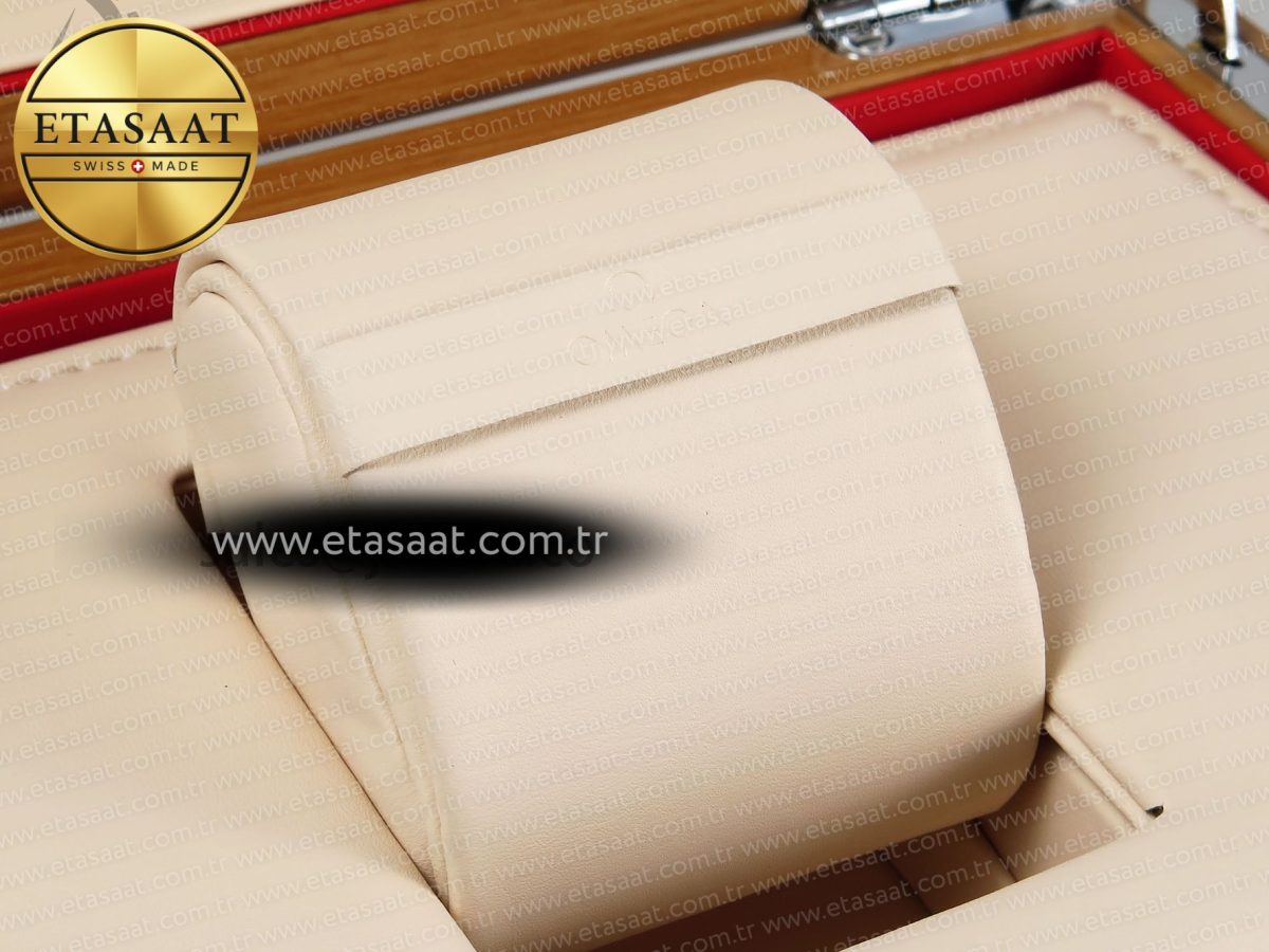 OMEGA WOODEN BOXSET WITH PAPERS & CARDS - Görsel 8
