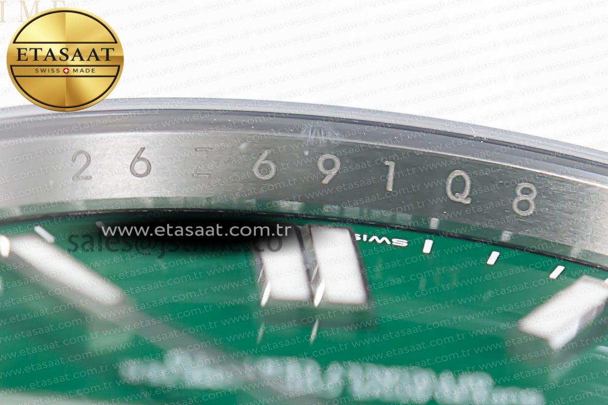 Oyster Perpetual 124300 41mm Clean 1:1 Best Edition 904L Steel Green Dial VR3230 - Görsel 12