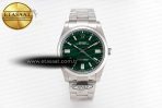 Oyster Perpetual 124300 41mm Clean 1:1 Best Edition 904L Steel Green Dial VR3230 - Görsel 3