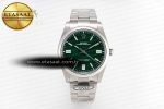 Oyster Perpetual 124300 41mm Clean 1:1 Best Edition 904L Steel Green Dial VR3230 - Görsel 3