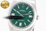 Oyster Perpetual 124300 41mm Clean 1:1 Best Edition 904L Steel Green Dial VR3230 - Görsel 5