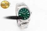 Oyster Perpetual 124300 41mm Clean 1:1 Best Edition 904L Steel Green Dial VR3230 - Görsel 6