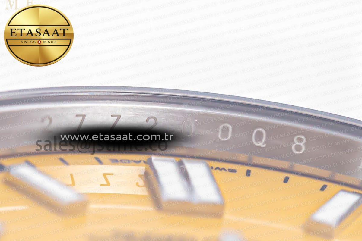 Oyster Perpetual 124300 41mm Clean 1:1 Best Edition 904L Steel Yellow Dial VR3230 - Görsel 12