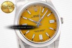 Oyster Perpetual 124300 41mm Clean 1:1 Best Edition 904L Steel Yellow Dial VR3230 - Görsel 5