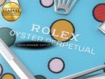 OYSTER PERPETUAL 124300 41MM EWF 1:1 BEST EDITION 316L STEEL CELEBRATION DIAL A3230 - Görsel 10