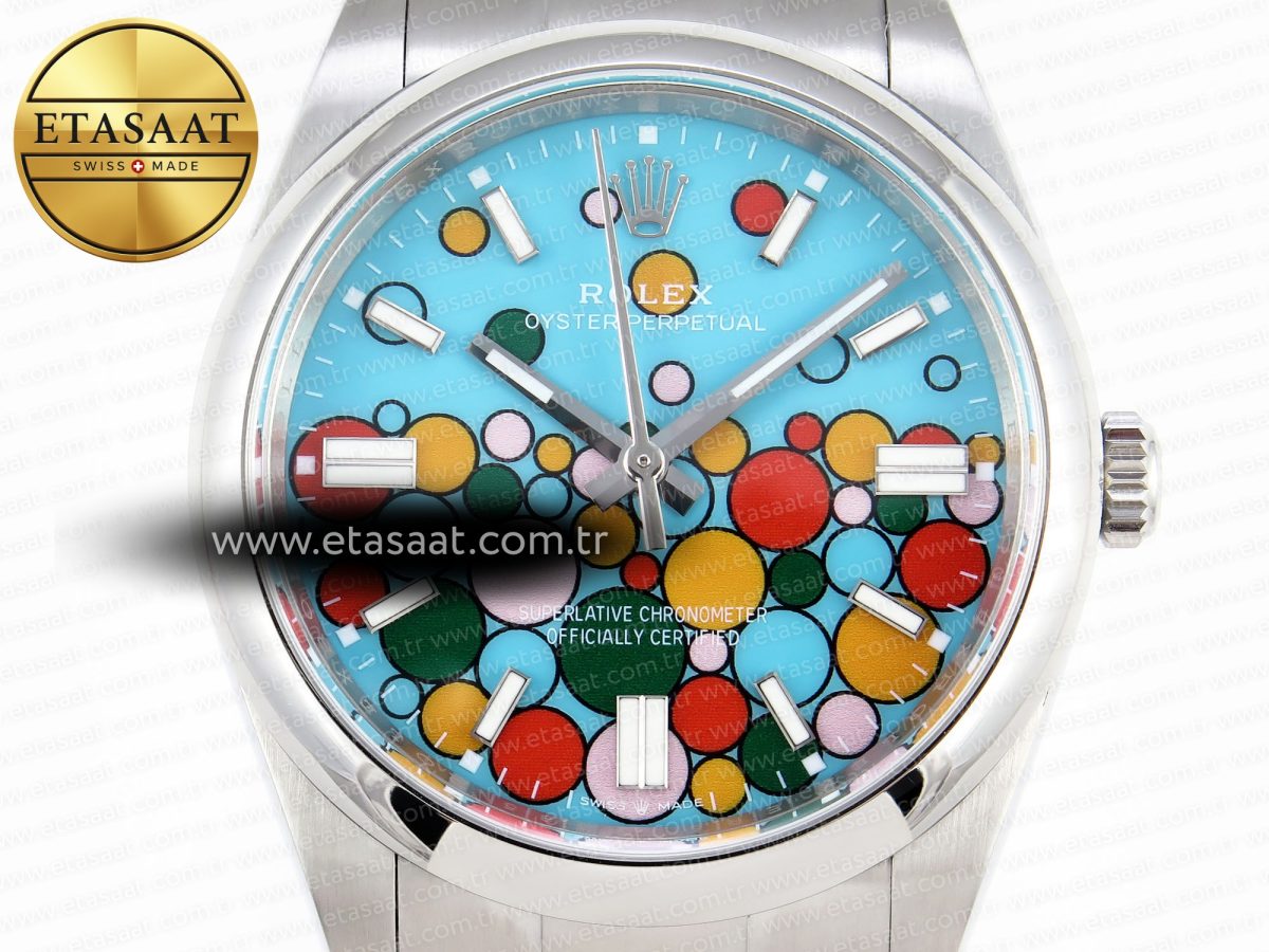 Rolex OYSTER PERPETUAL 124300 41MM 316L STEEL CELEBRATION DIAL A3230 - Görsel 4