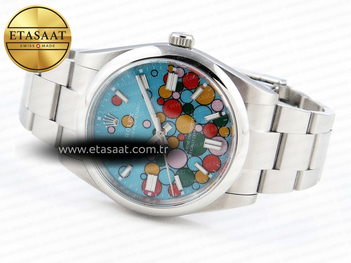 Rolex OYSTER PERPETUAL 124300 41MM 316L STEEL CELEBRATION DIAL A3230 - Görsel 7