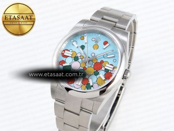 Oyster Perpetual 124300 41mm GMF 1:1 Best Edition 904L Steel Celebration Dial VR3230