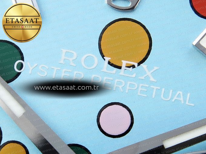 Oyster Perpetual 124300 41mm GMF 1:1 Best Edition 904L Steel Celebration Dial VR3230 - Görsel 10