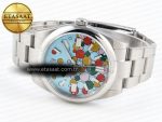 Oyster Perpetual 124300 41mm GMF 1:1 Best Edition 904L Steel Celebration Dial VR3230 - Görsel 6