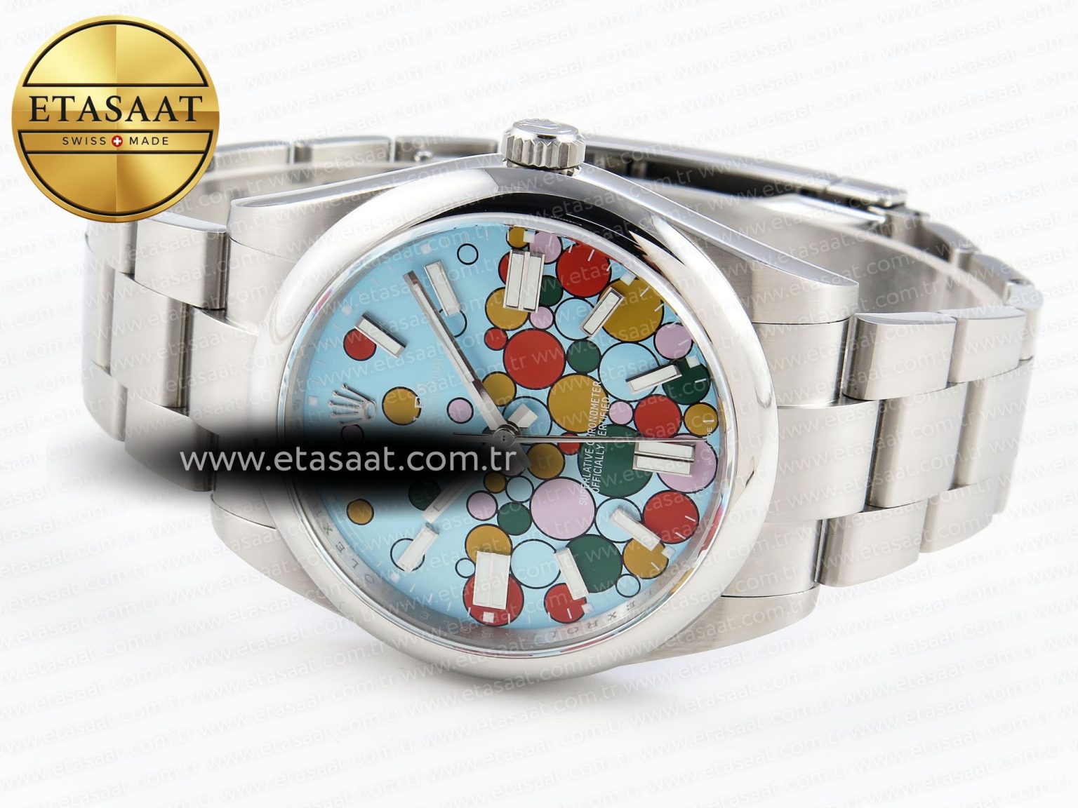 Oyster Perpetual 124300 41mm GMF 1:1 Best Edition 904L Steel Celebration Dial VR3230 - Görsel 6