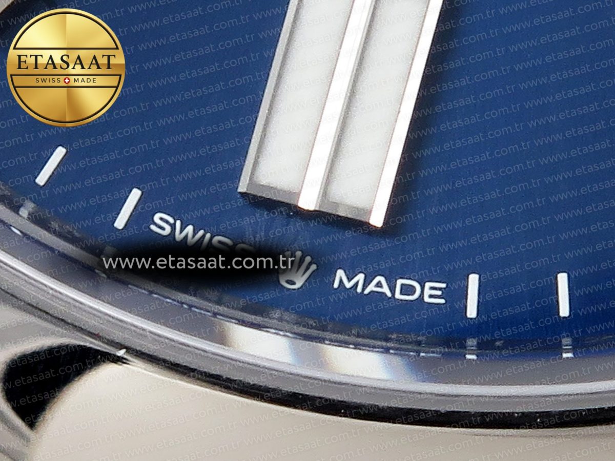 Oyster Perpetual 124300 41mm VSF 1:1 Best Edition 904L Steel Blue Dial VS3235 - Görsel 12