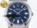 Oyster Perpetual 124300 41mm VSF 1:1 Best Edition 904L Steel Blue Dial VS3235 - Görsel 4